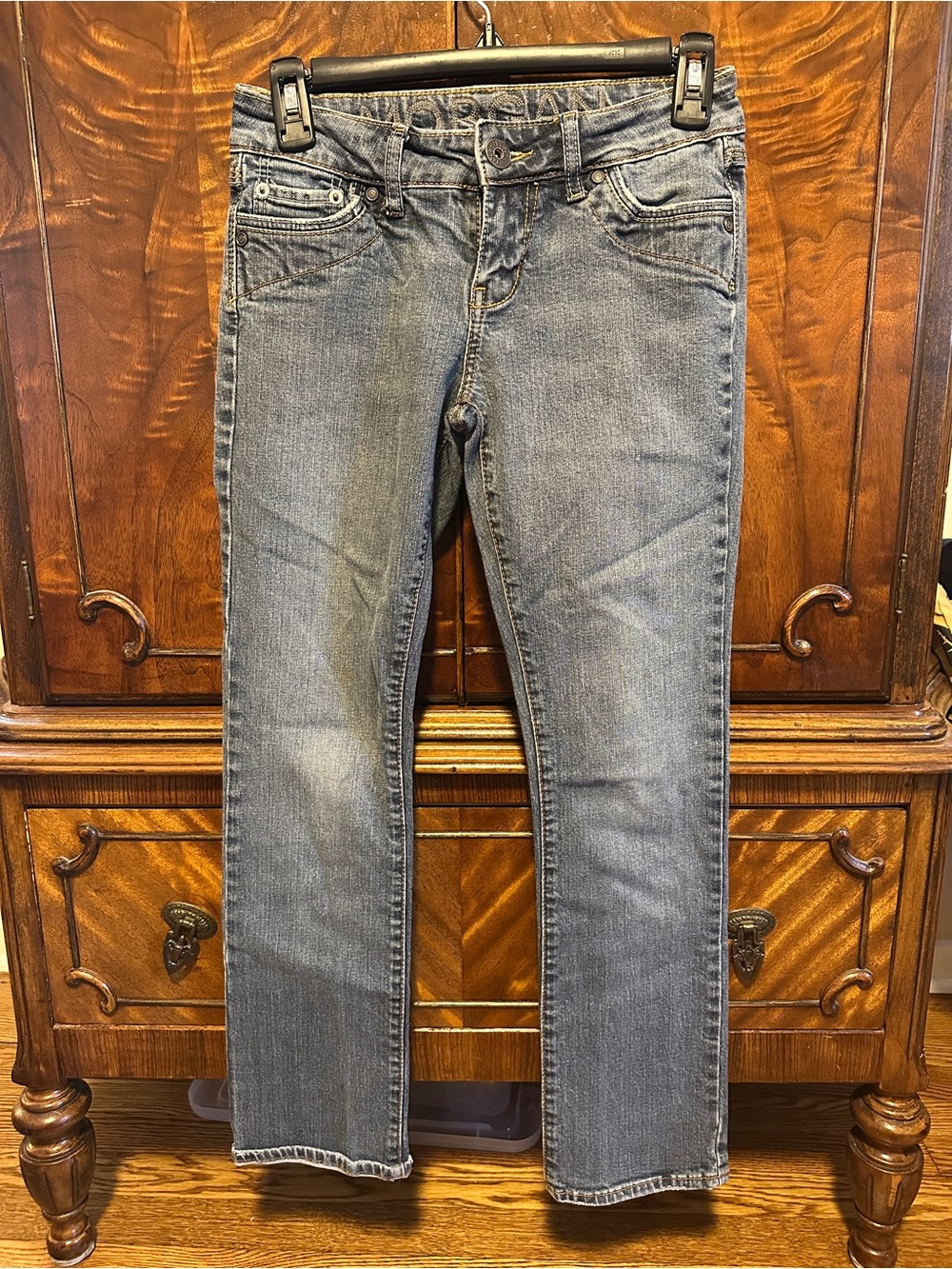 Vintage Delias Blue Straight-Leg Jeans